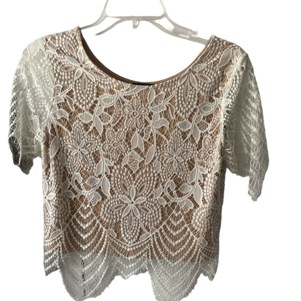 💰LAST CHANCE 💰✨ Express White Lace Top